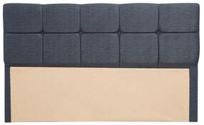 Lovos galvūgalis Kalune Design Vitalia 120, 7 cm x 97 cm, 120 cm, antracito sp.