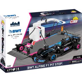 Konstruktors Cobi Action Town BWT Alpine F1 Pit Stop 1685, 477 gab., daudzkrāsaina