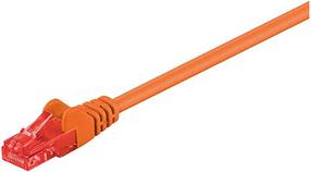 Tinklo kabelis Goobay CAT6 U/UTP 95280 RJ-45, RJ-45, 5 m, oranžinė sp.