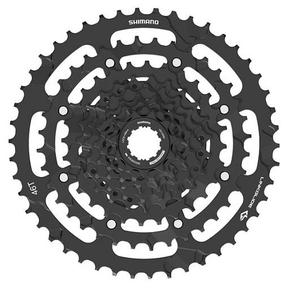 Hammasratas Shimano Cues CS-LG300, metall, must v.