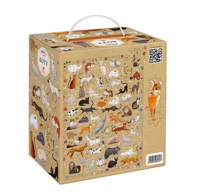 Puzle CzuCzu Puzzlove Cats, 48 cm x 68 cm, 1000 gab.