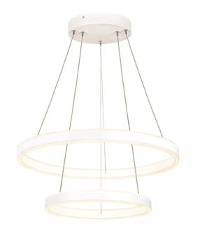 Valgusti rippuv SLV One Double 1004766, LED, 2700 - 3000 °K, 1 x 35 W, valge v. / valge v.