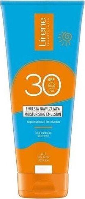 Priemonė įdegio priežiūrai Lirene Moisturizing SPF30+, 200 ml