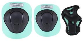 Uisutajate kaitsekomplekt Nils Extreme Protector Set, L, must v./türkiissinine v.