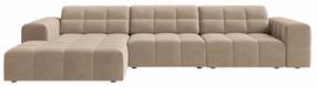 Kampinė sofa Cosmopolitan Design Chicago Venus 2928, beige melange sp., kairinė, 167 x 294 cm x 78 cm