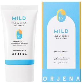 Kremas įdegio priežiūrai veidui Orjena Mild UV Shield SPF50+, 50 ml