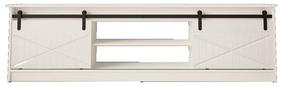 TV staliukas Cama Meble Granero, balta sp., 35 cm x 200 cm x 56.7 cm