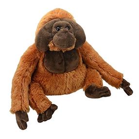 Плюшевая игрушка обезьяна Wild Planet All About Nature Orangutan, коричневый цв., 23 см