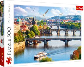Dėlionė Trefl Praga, Czechy, 500 vnt.