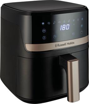 Aerogrils Russell Hobbs SatisFry 27610-56, melna krās., 1300 W, 4.3 l