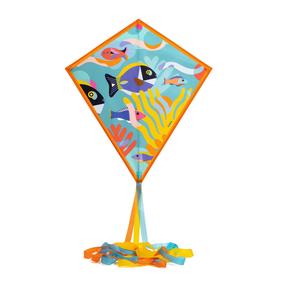 Tuulelohe Djeco Ocean, 70 cm x 60 cm, mitmevärviline