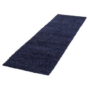 Ковровая дорожка Life LIFE802501500NAVY, синий цв., 250 см x 80 см