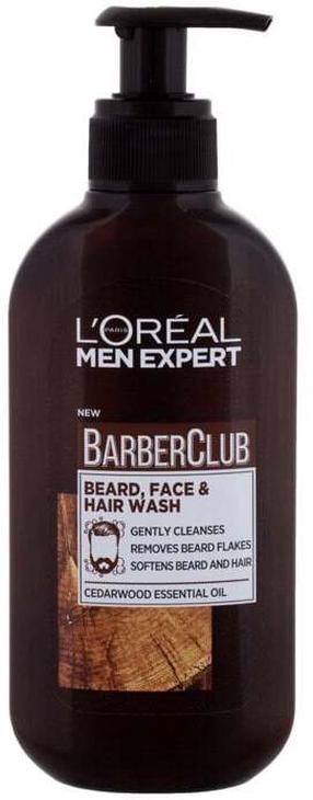 Näopuhastusvahend L’Oréal Paris Men Expert BarberClub Beard & Face Wash, 200 ml