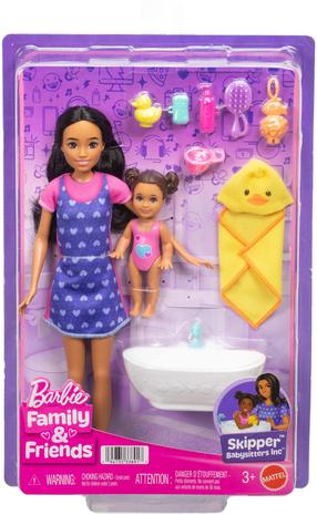 Lėlė su priedais Mattel Barbie Family & Friends Skipper Babysitters JJB43, 29 cm, įvairių spalvų