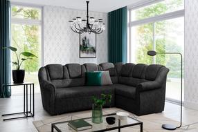 Kampinė sofa Lord II Dora 95, tamsiai pilka sp., kairinė, 190 x 243 cm x 105 cm