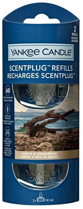 Elektrinio oro gaiviklio papildymas Yankee Candle Amber & Sandalwood