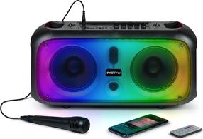 Bezvadu skaļrunis Bigben Party Speaker, melna krās., 200 W