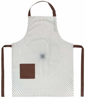 Priekšauts Homla Salado 244273, 80 cm x 60 cm, brūna krās./balta krās.