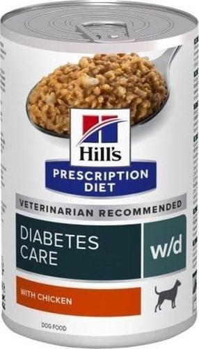 Mitrā barība (konservi) suņiem Hill's PD Canine Diet Diabetes Care, vistas gaļa, 0.37 kg