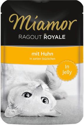 Šlapias kačių maistas Miamor Ragout Royale Chicken In Jelly, vištiena, 0.1 kg