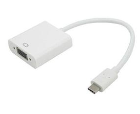 Adapteris Extra Digital DV00DV4064 DV00DV4064 USB Type-C, VGA, 0.15 m, balta sp.