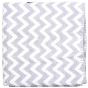 Pledas Womar Zig-Zag, baltas/pilkas, 75 cm x 100 cm