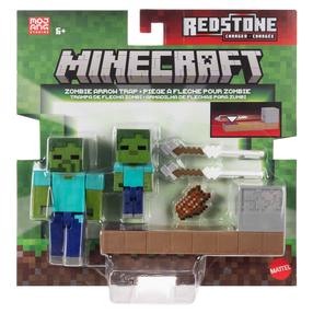 Žaislinė figūrėlė, su priedais Mattel Minecraft Redstone JKK00, 8 cm, (spalva/dizainas parenkami atsitiktine tvarka)