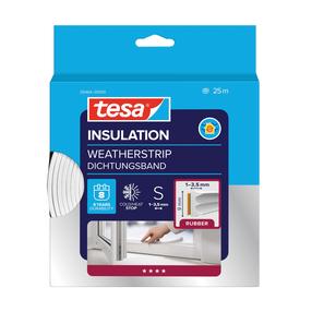 Tihenduslint akna tihendamiseks/uksepragude tihendamiseks Tesa E-PROFILS, 25 m x 9 mm