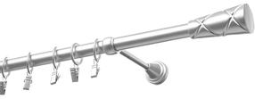 Karnīze Olimp Genua, 200 cm, Ø 19 mm, matēta hroma цв.