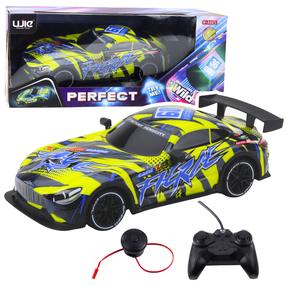  Rc kergsõiduk Lean Toys Perfect Fierce, sinine v./kollane v.