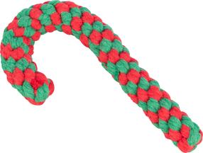Mänguasi koerale, köis Trixie Candy Cane, 19 cm, punane v./roheline v.