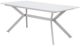 Lauko stalas Ballena, balta sp., 180 cm x 100 cm x 74 cm