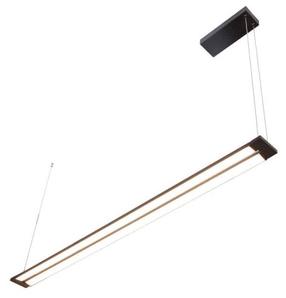 Šviestuvas kabinamas AZzardo Flash 130 AZ4416, LED, 3000 °K, 1 x 54 W, balta sp./juoda sp. / juoda sp.