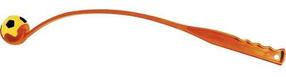 Žaislas šuniui, kamuolio metiklis Karlie Softball Launcher 48046, 64 cm, oranžinė sp.