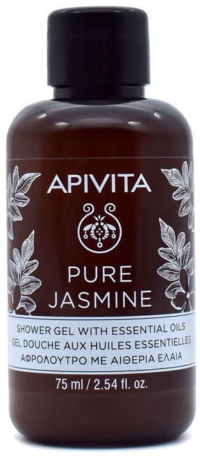 Kūno prausimosi želė Apivita Pure Jasmine, 75 ml