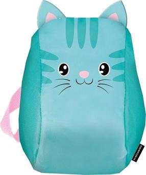 Детский рюкзак Derform Cat, синий цв., 27 см x 23 см x 14 см