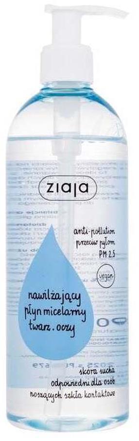 Мицеллярная вода Ziaja Anti-Pollution Hydrating, 390 мл