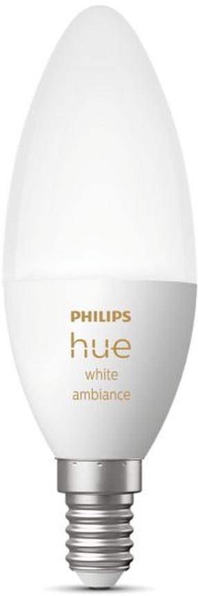 Viedā spuldze Philips Hue Hue Single Bulb LED, E14, 6500 °K, E14, 5.2 W, 470 lm