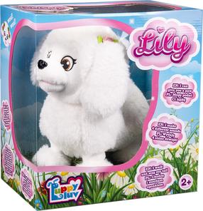 Žaislinis gyvūnas šuo Tm Toys Puppy Luv Lily, anglų, balta sp.