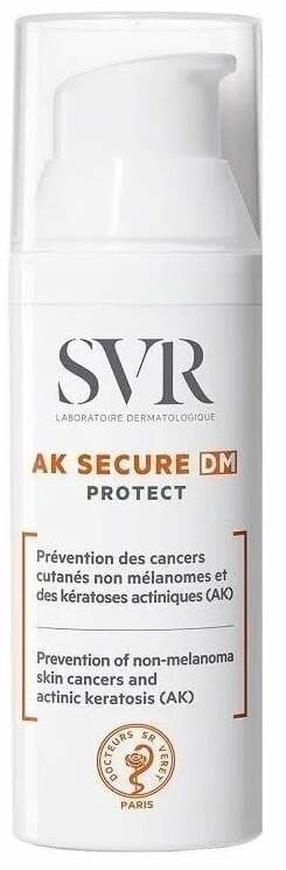 Līdzeklis iedeguma kopšanai sejai SVR AK Secure DM Protect SPF50+, 50 ml