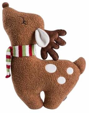 Kalėdinė dekoratyvinė pagalvėlė Homla Zoey, ruda, 48 cm x 38 cm