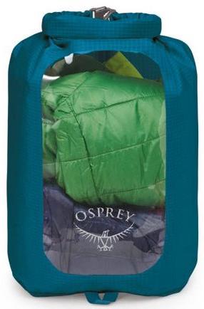 Ūdensizturīgā soma Osprey DrySack, 12 l, zila krās.