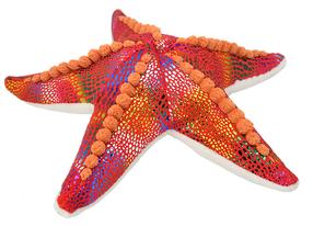 Mīkstā rotaļlieta Wild Planet Starfish 50476, sarkana krās., 7 cm