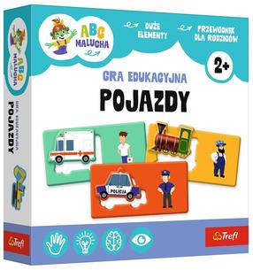 Žaidimas, transporto priemonės Trefl ABC, įvairių spalvų