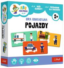 Žaidimas, transporto priemonės Trefl ABC, įvairių spalvų