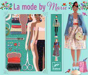 Õmblustarvikud Djeco La Mode By Marie, mitmevärviline