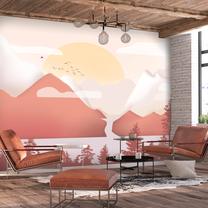 Fototapetas Artgeist Landscape At Sunset, 210 cm x 300 cm