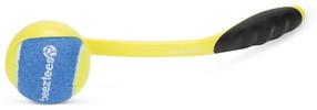 Mänguasi koerale, pall Beeztees Fetch Tennis Ball Thrower 625075, 31 cm, kollane v.