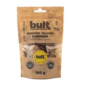 Skanėstas šunims Bult Dried Turkey Slices, kalakutiena, 0.1 kg