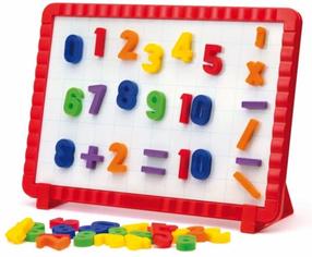 Magnētiskā tāfele ar cipariem Quercetti Magnetic Numbers, daudzkrāsaina
